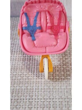 FISHER PRICE LOVING FAMILY DOUBLE TWIN BLUE PINK JOGGING BABY  STROLLER BUGGY